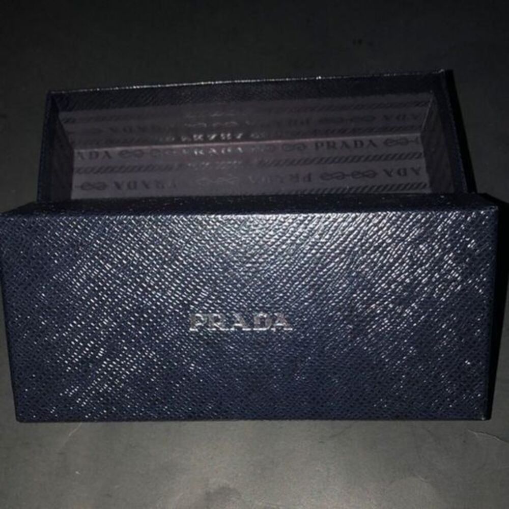 Prada eye glass blue box only